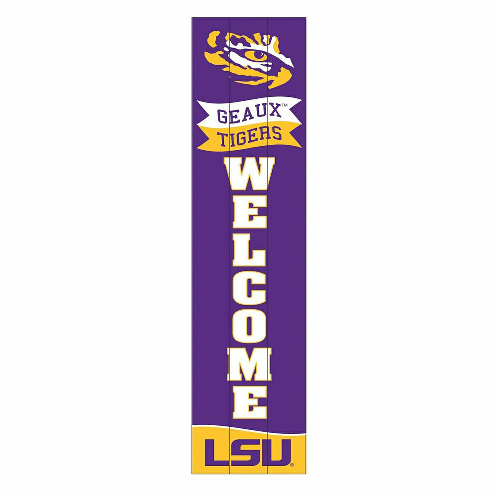 Louisiana State University Large Single Sided Leaner, 46" - Collegiate Home