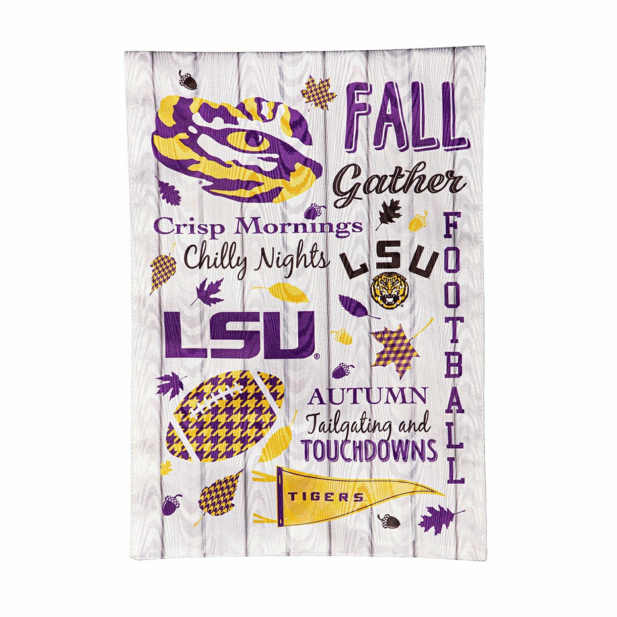 Louisiana State University, Moire Flag, GDN, Fall Seasonal - Collegiate Home