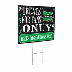 Marshall University Yard Sign, Halloween Treats for Fans - Collegiate Home