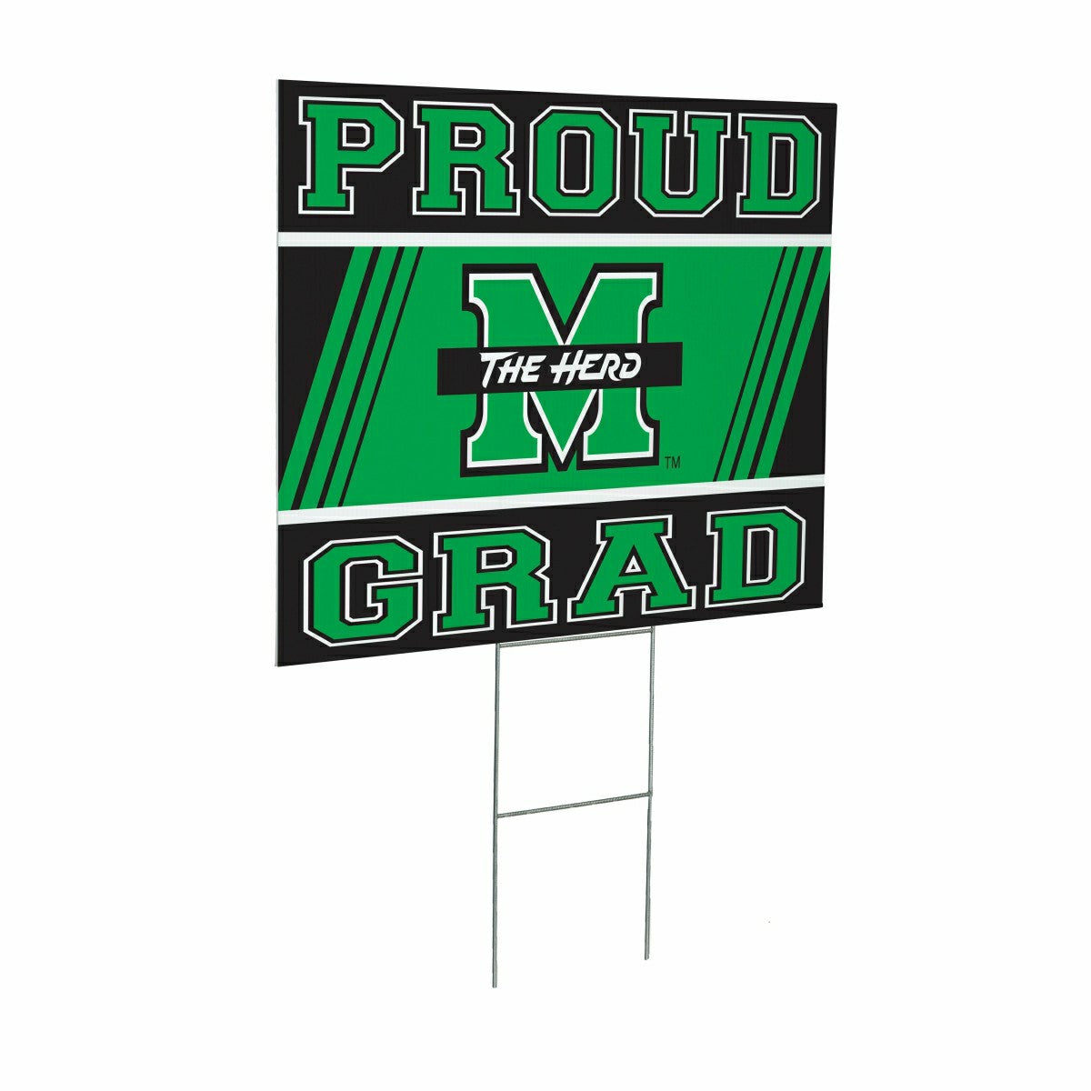 Marshall University Coroplast Yard Sign Graduate - Collegiate Home