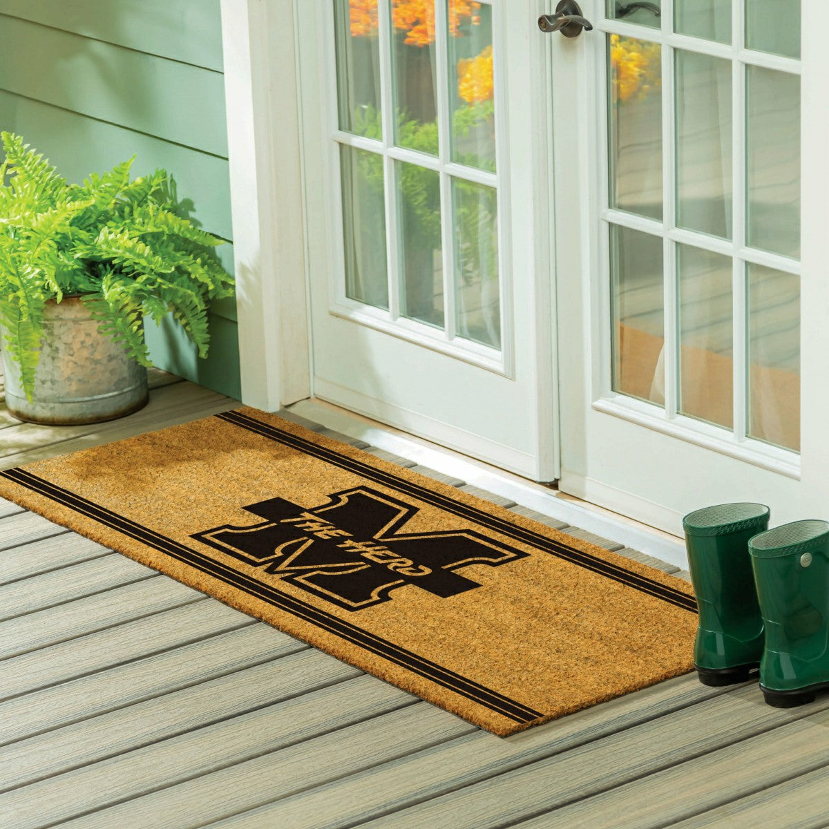 Marshall University Extra Large One Color Coir Mat, 60"x24" - Collegiate
