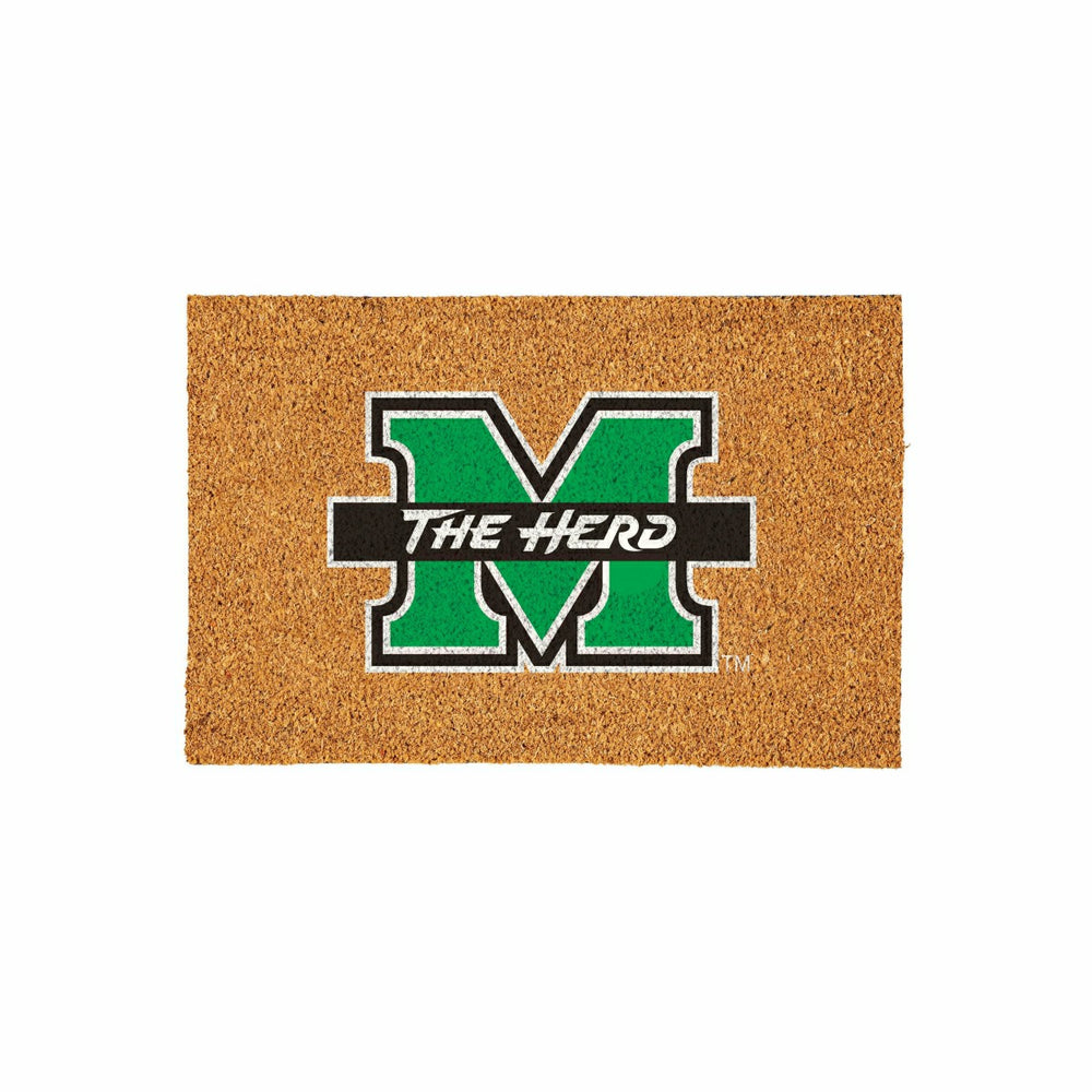 Marshall University Large Full Color Coir Mat, 36"x24" - Collegiate