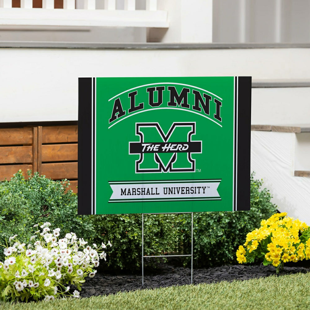 Marshall University Coroplast Yard Sign Alumni - Collegiate Home