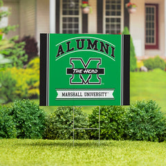 Marshall University Coroplast Yard Sign Alumni - Collegiate Home