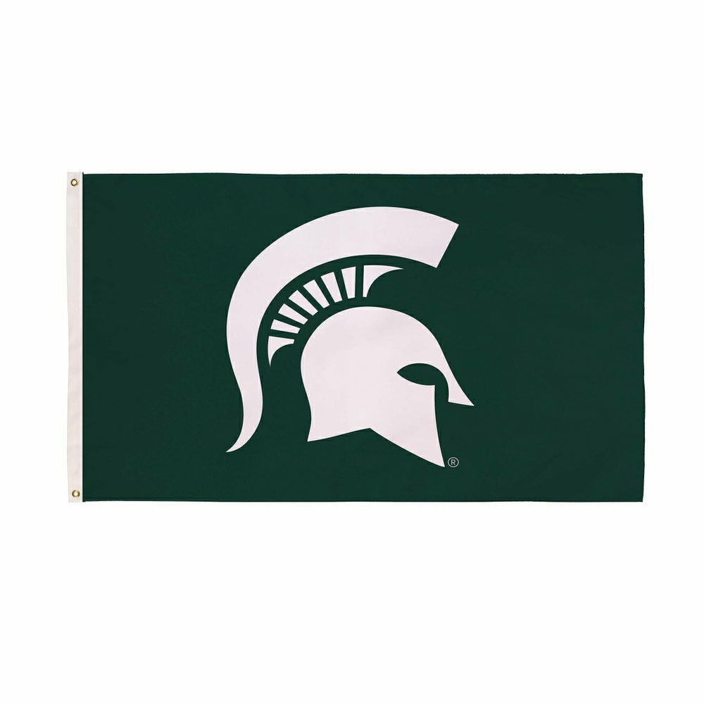 Michigan State University Single Sided Estate Flag with 2 Grommets, 3' - Collegiate Home