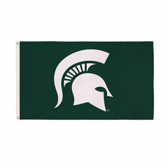 Michigan State University Single Sided Estate Flag with 2 Grommets, 3' - Collegiate Home