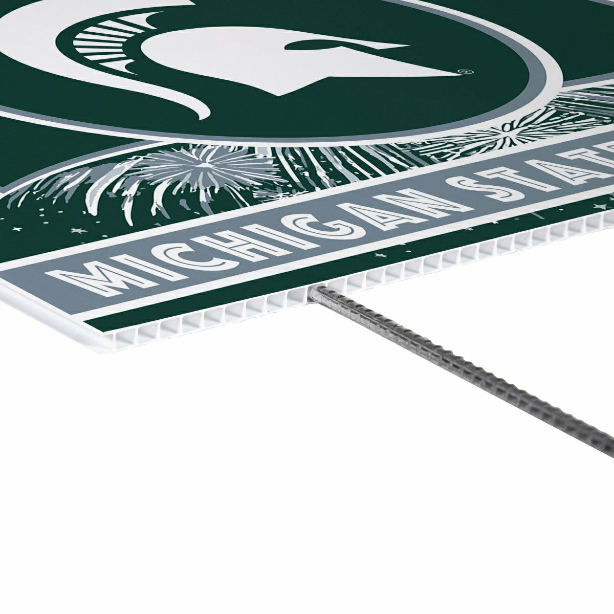 Michigan State University Yard Sign, Patriotic - Collegiate Home
