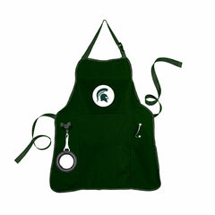 Deluxe Cotton Canvas College Team Pride Grilling/Cooking Apron, Michig - Collegiate Home