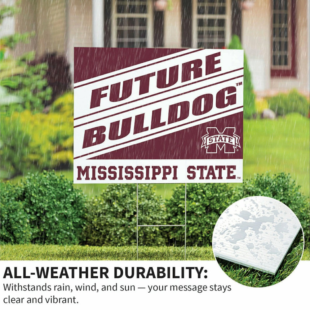 Mississippi State University Coroplast Yard Sign, Future Student - Collegiate Home