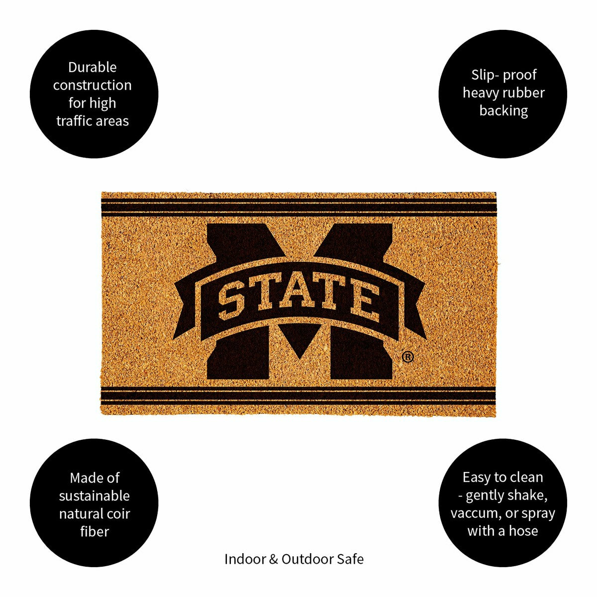 Mississippi State University, Coir Mat 1C - Collegiate