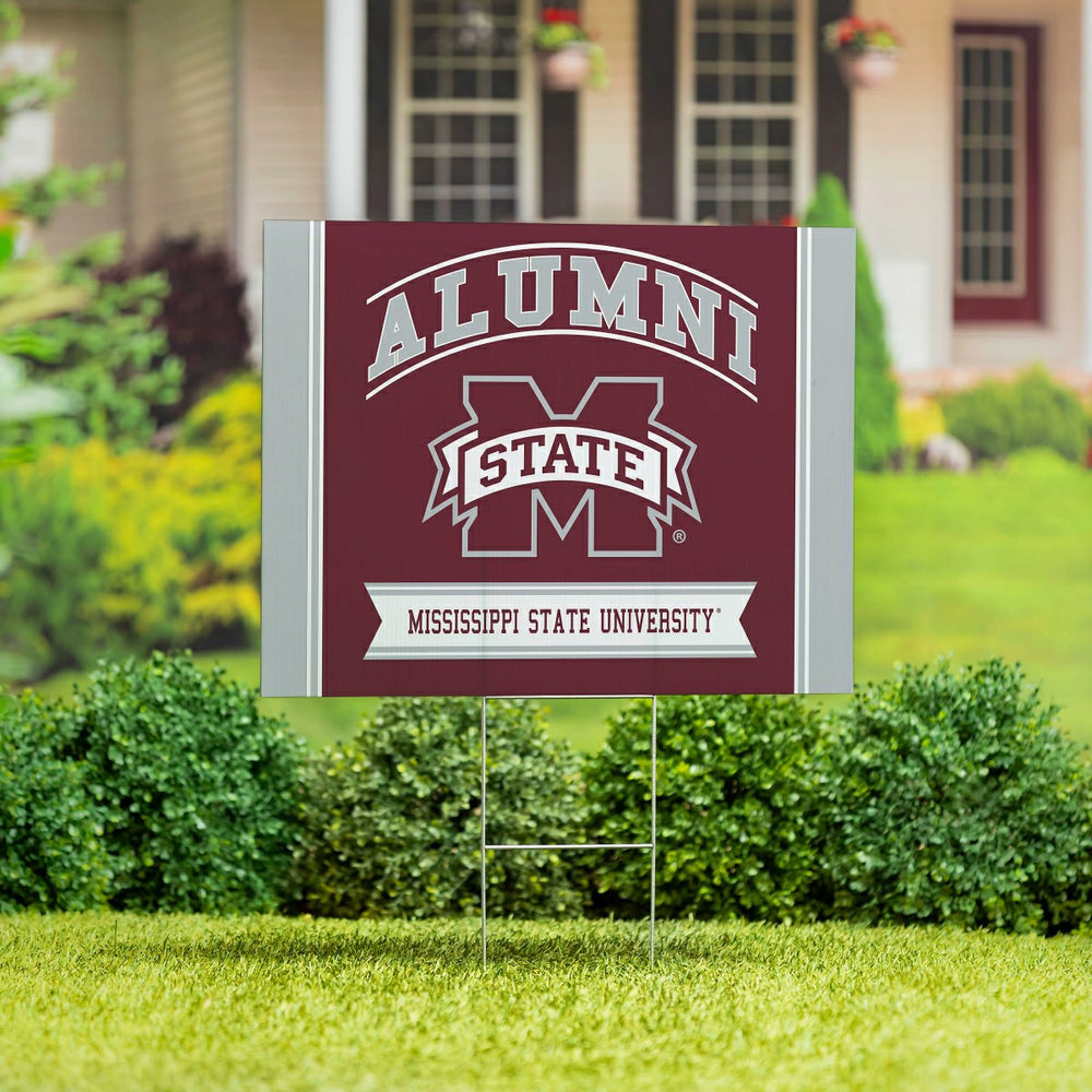 Mississippi State University Coroplast Yard Sign Alumni - Collegiate Home