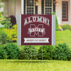 Mississippi State University Coroplast Yard Sign Alumni - Collegiate Home