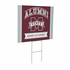 Mississippi State University Coroplast Yard Sign Alumni - Collegiate Home