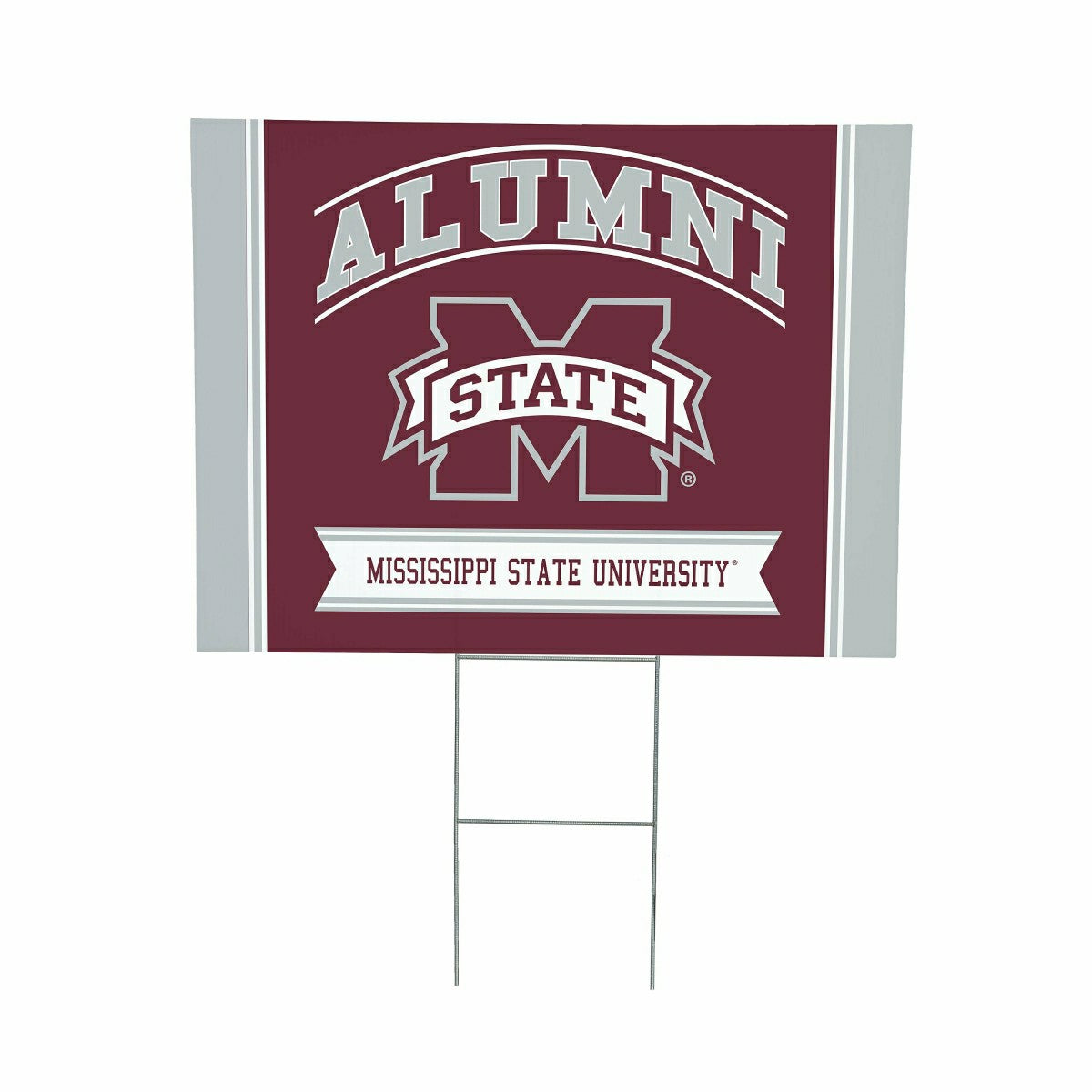 Mississippi State University Coroplast Yard Sign Alumni - Collegiate Home