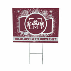 Mississippi State University Coroplast Yard Sign, Patriotic - Collegiate Home