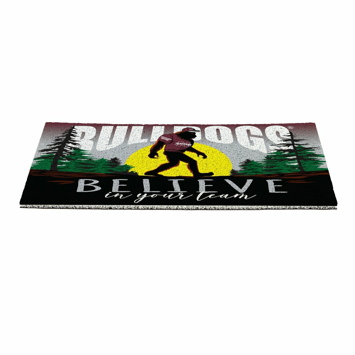 Mississippi State University Bigfoot PVC Mat, 28"x16" - Collegiate