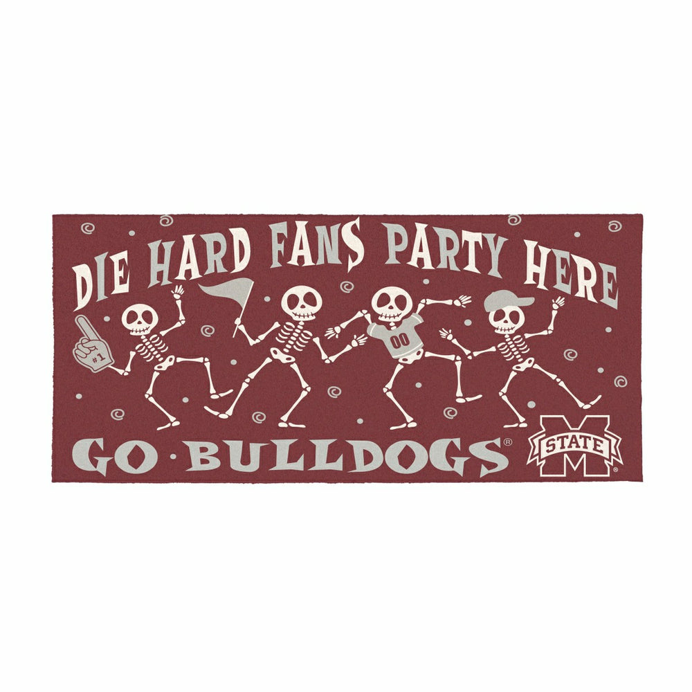 Mississippi State University Flocked Coir Halloween Sassafras Switch M - Collegiate