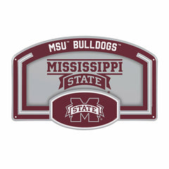 Mississippi State University USA Embossed Steel Wall Sign, 11" x 17" - Collegiate Home