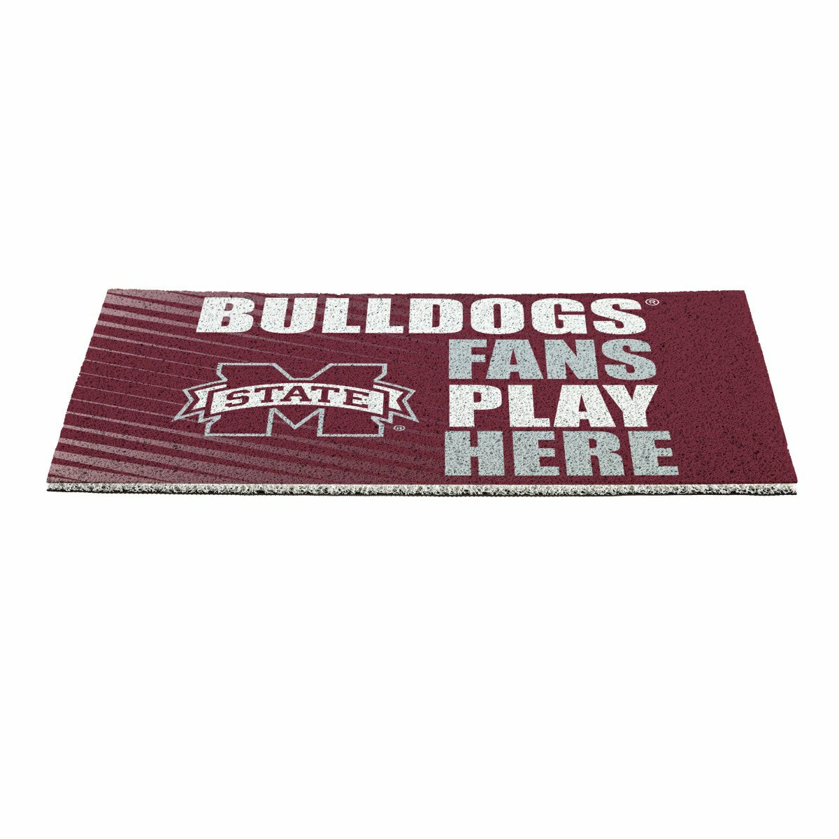 Mississippi State University Fan Mat, 28"x16" - Collegiate