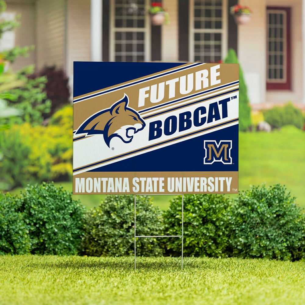 Montana State University Coroplast Yard Sign, Future Student - Collegiate Home