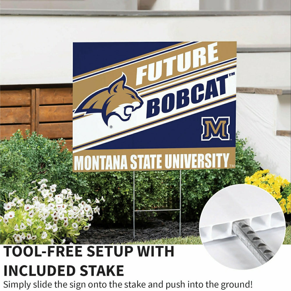 Montana State University Coroplast Yard Sign, Future Student - Collegiate Home