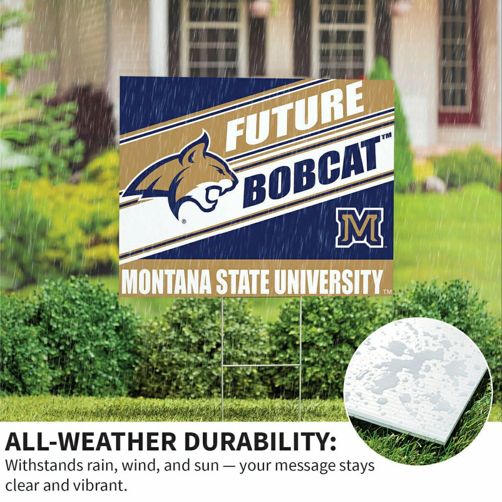 Montana State University Coroplast Yard Sign, Future Student - Collegiate Home