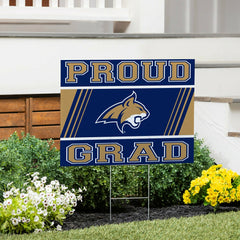 Montana State University Coroplast Yard Sign Graduate - Collegiate Home