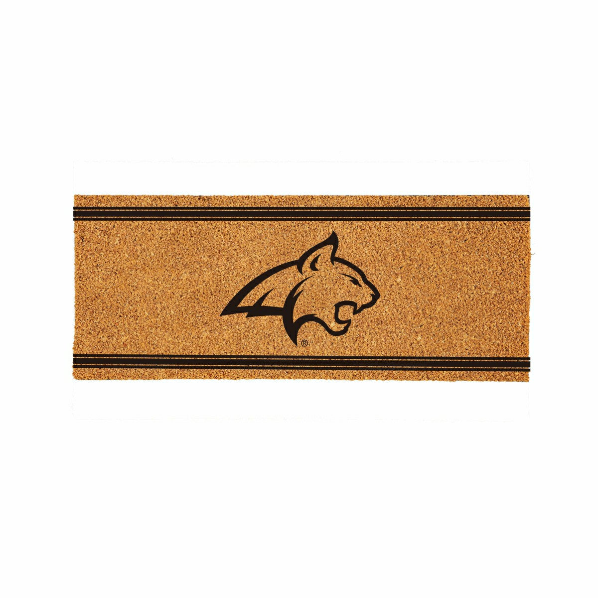 Montana State University Extra Large One Color Coir Mat, 60"x24" - Collegiate