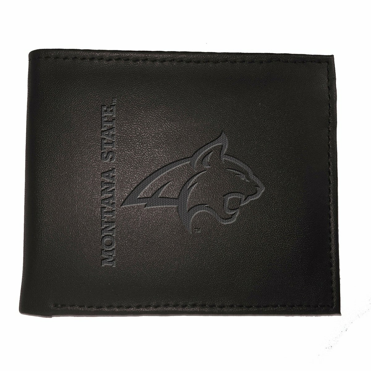Montana State University, Bi-Fold Wallet, Black - Collegiate Home