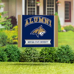 Montana State University Coroplast Yard Sign Alumni - Collegiate Home