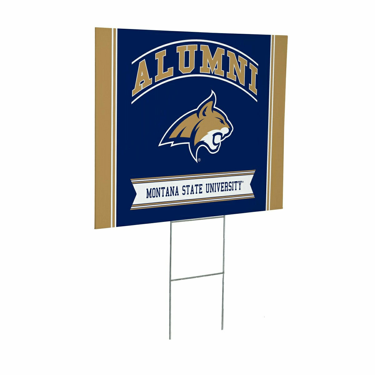 Montana State University Coroplast Yard Sign Alumni - Collegiate Home