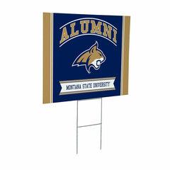 Montana State University Coroplast Yard Sign Alumni - Collegiate Home