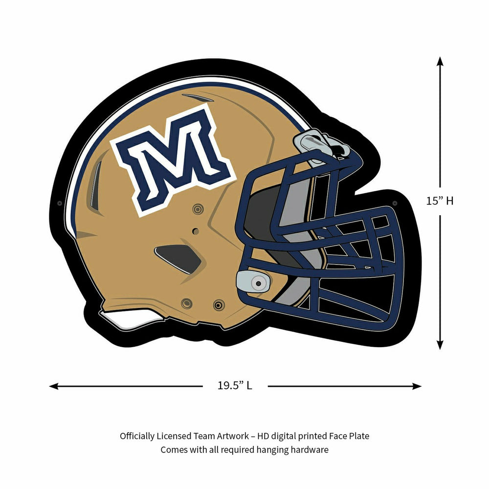 LED Wall Decor, Helmet, Montana State University - Collegiate Home