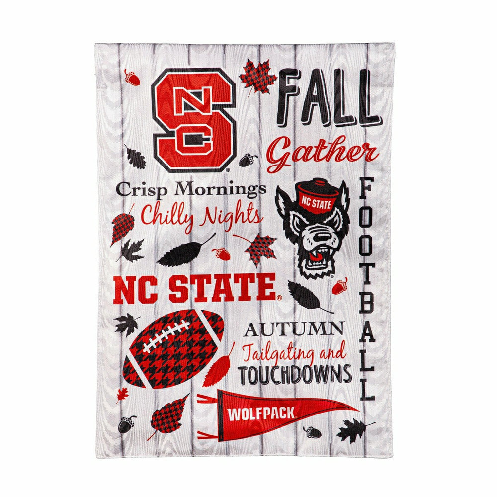North Carolina State University, Moire Flag, GDN, Fall Seasonal - Collegiate Home