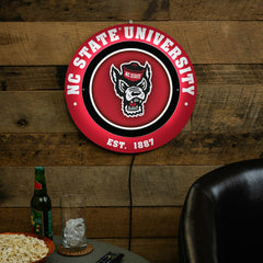 North Carolina State University, Metal Lite, Round - Collegiate
