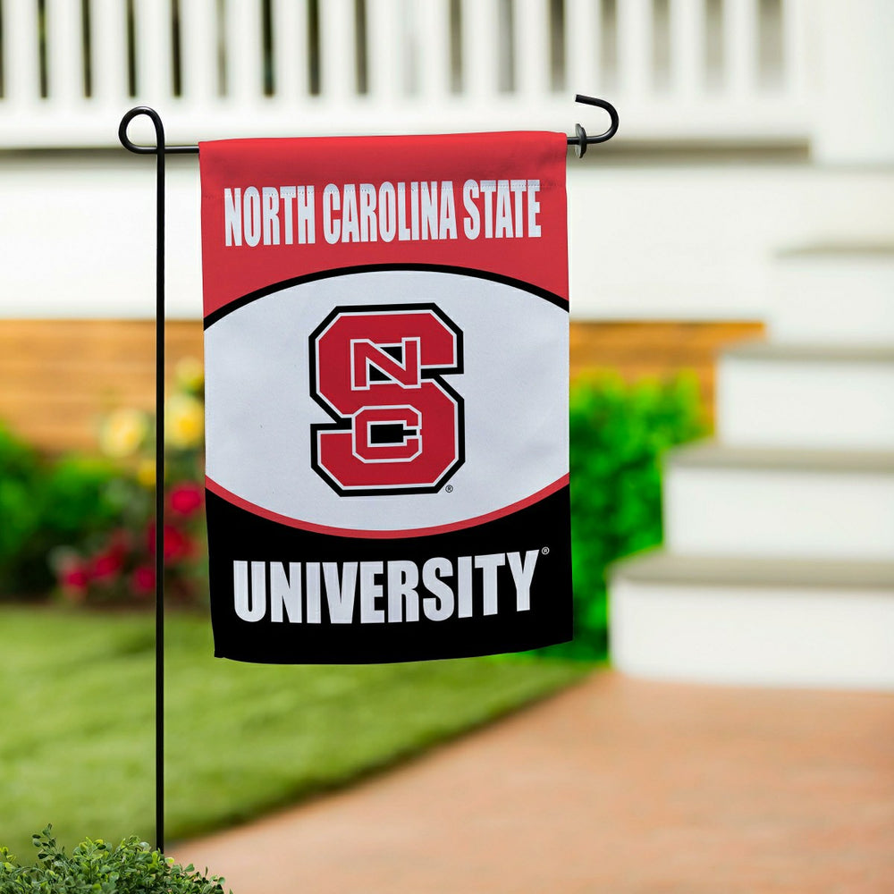 North Carolina State University Suede Flag, GDN - Collegiate