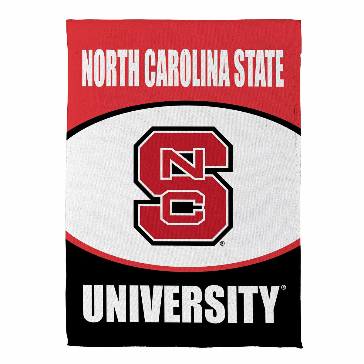 North Carolina State University Suede Flag, GDN - Collegiate