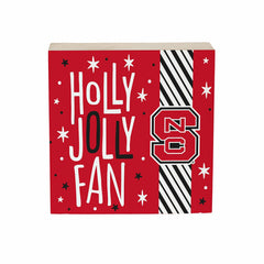 North Carolina State University Block, Holiday, 6x6 - Collegiate Home