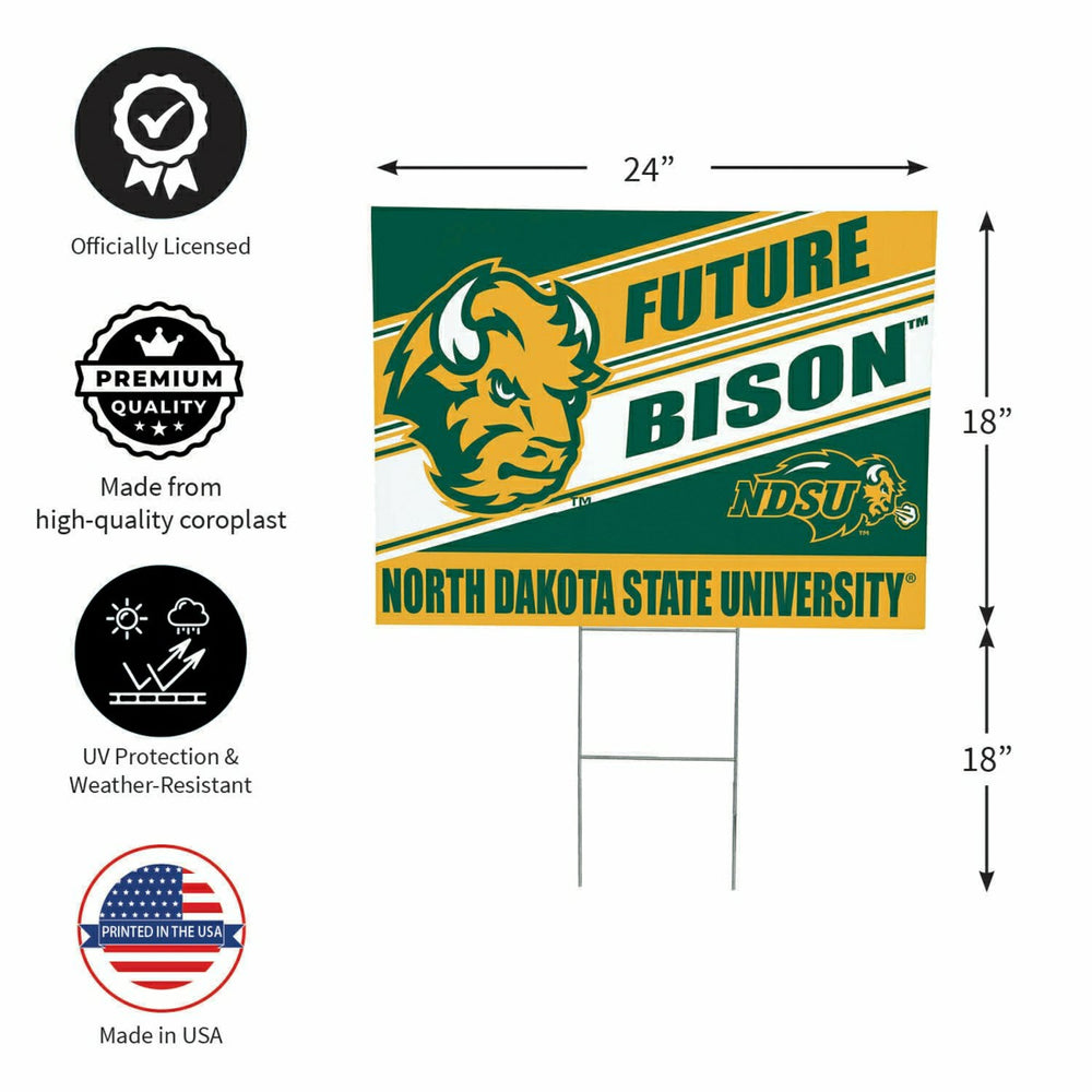 North Dakota State University Coroplast Yard Sign, Future Student - Collegiate Home