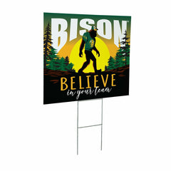 North Dakota State University Yard Sign, Bigfoot - Collegiate Home