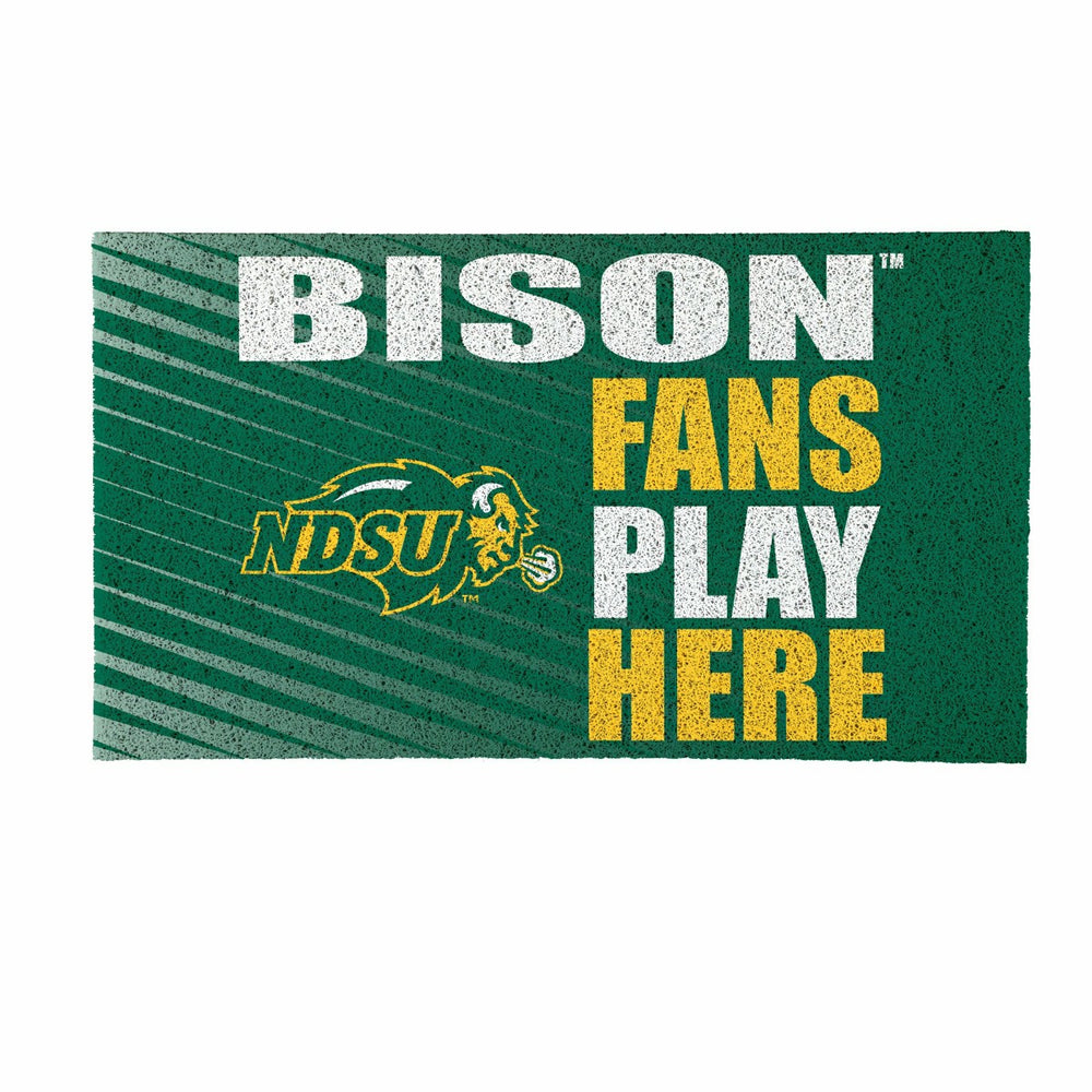 North Dakota State University Fan Mat, 28"x16" - Collegiate