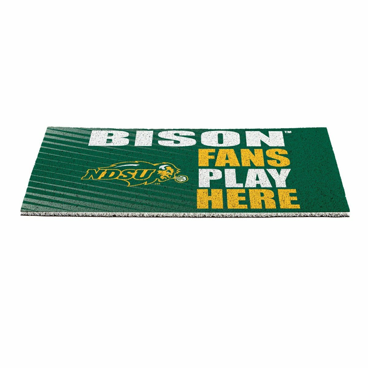 North Dakota State University Fan Mat, 28"x16" - Collegiate