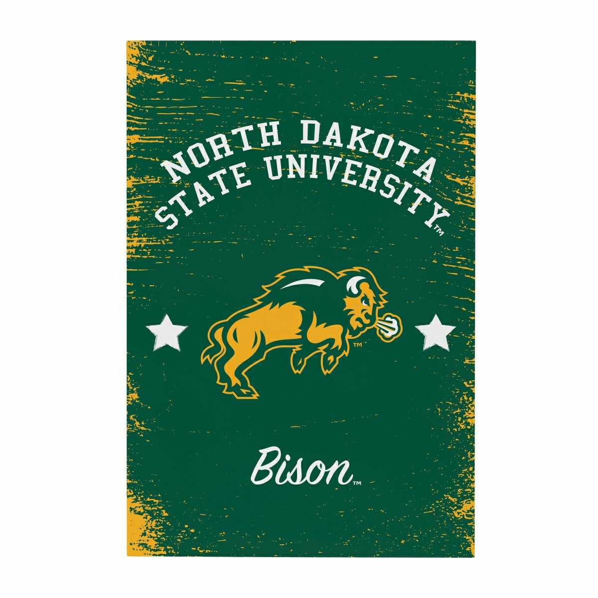 North Dakota State University Wood Wall Sign, 16x24 - Collegiate Home