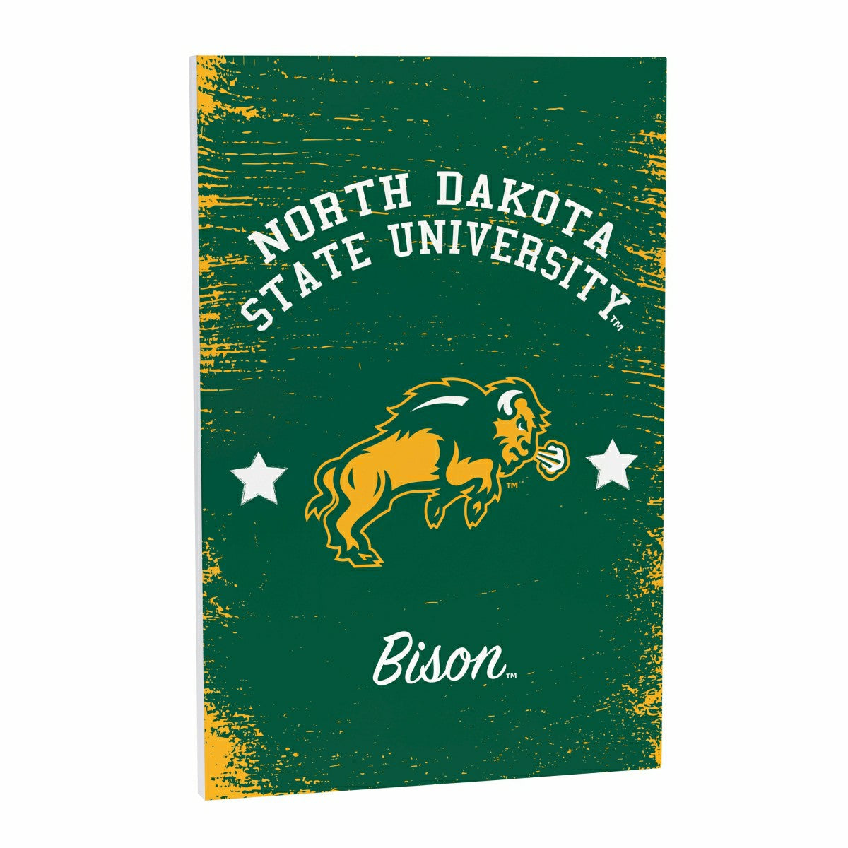 North Dakota State University Wood Wall Sign, 16x24 - Collegiate Home