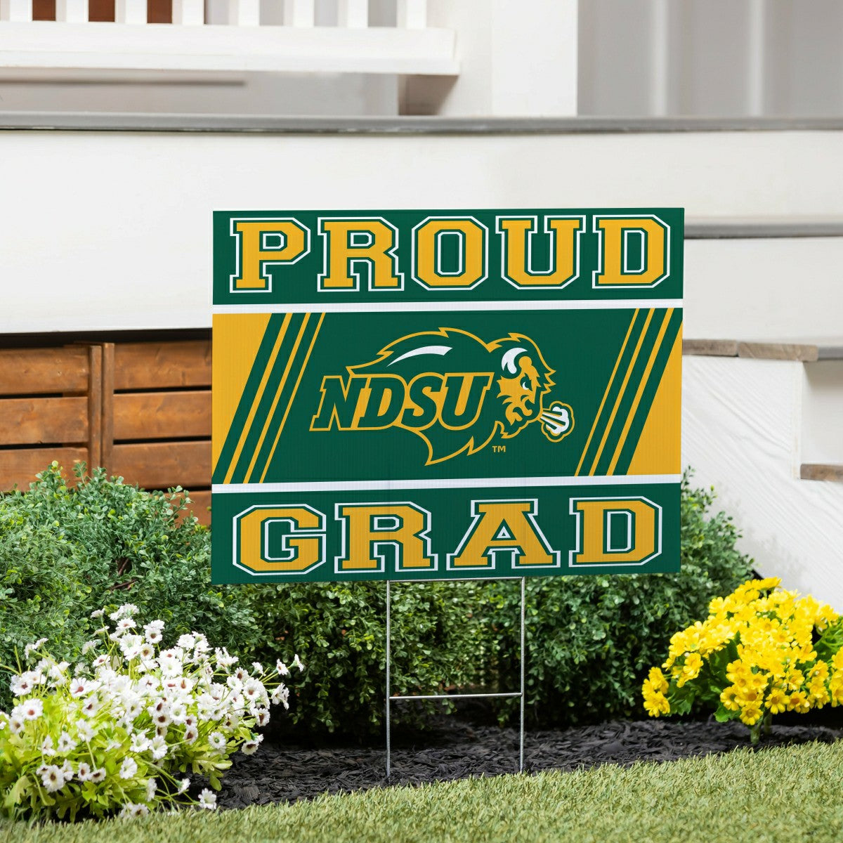 North Dakota State University Coroplast Yard Sign Graduate - Collegiate Home