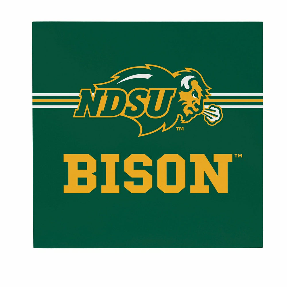 North Dakota State University Wood Wall Sign, 12x12 - Collegiate Home