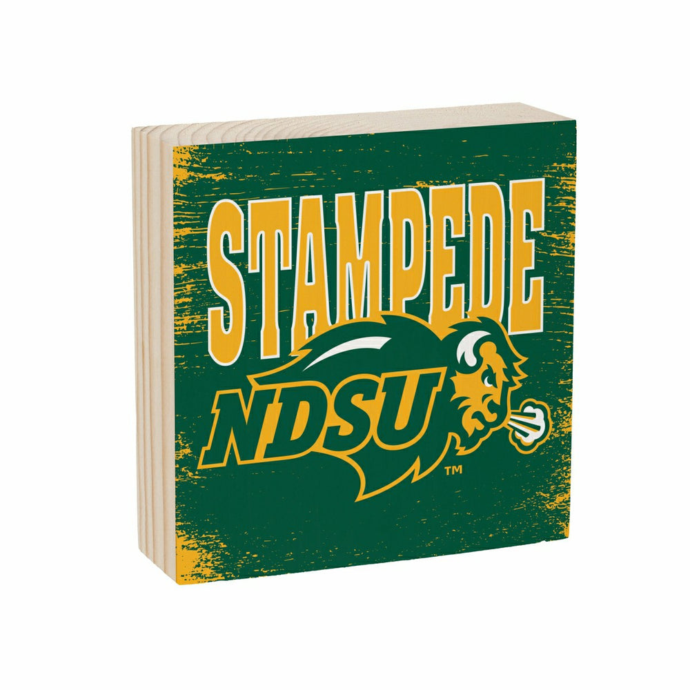 North Dakota State University Plock, Down Home Fans, 6x6 - Collegiate Home