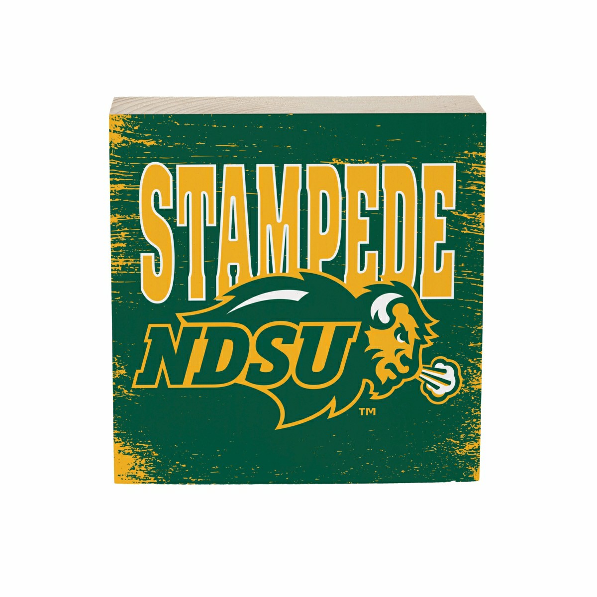 North Dakota State University Plock, Down Home Fans, 6x6 - Collegiate Home
