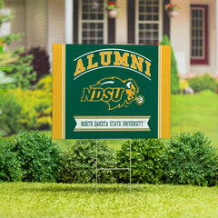 North Dakota State University Coroplast Yard Sign Alumni - Collegiate Home