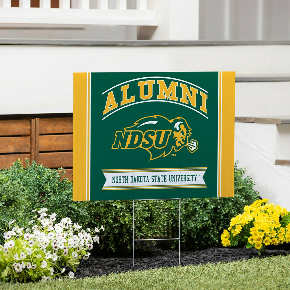 North Dakota State University Coroplast Yard Sign Alumni - Collegiate Home